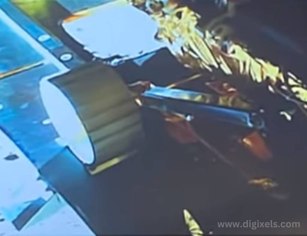 Chandrayaan 3 images, a footage of chandrayaan 3, landing on the Moon.