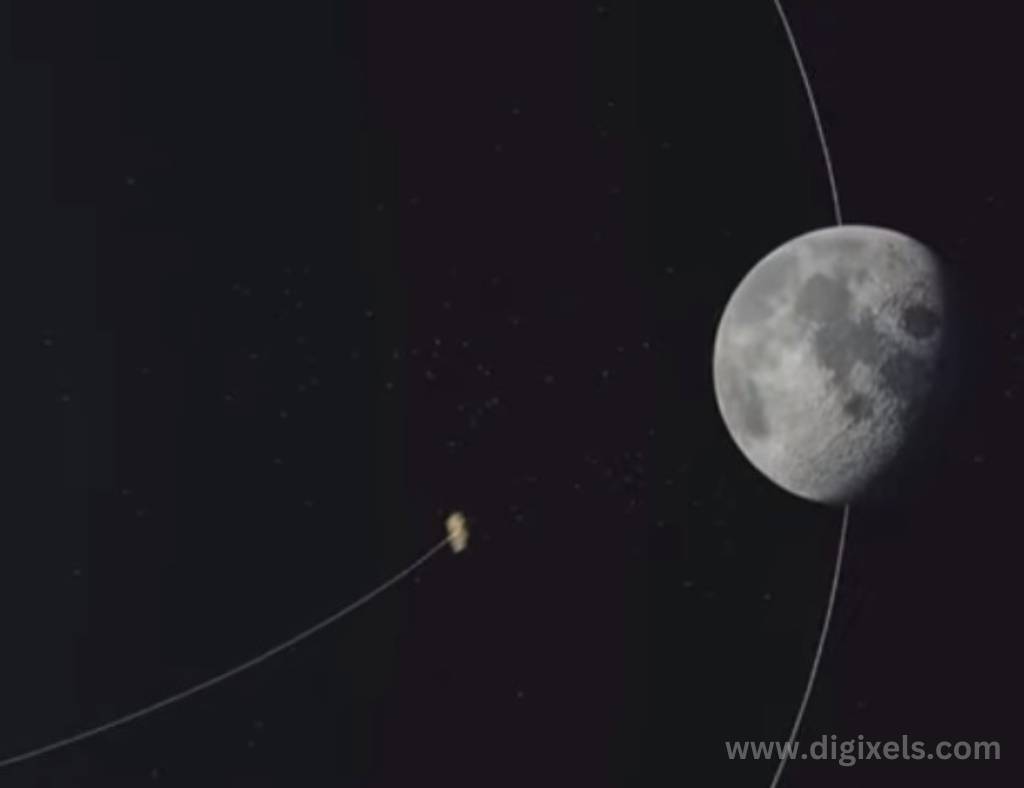 Latest footage of Chandrayaan 3 images, Chandrayaan reaching closer to Moon