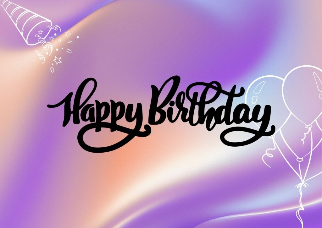 Happy Birthday Images with vector design. diagram, background color, free download on Digixels. 