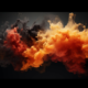 Colorful Explosion Background Illustration