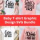 Baby T-shirt Graphic Designs 15 SVG Bundle