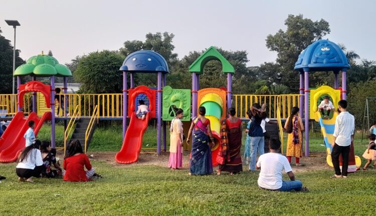 Image of Children Playing at Khumulwng Park